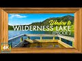 4K Peaceful Window View to Wilderness Lake - 8 HRS Soothing Nature Sounds for Inner Peace - Ep. 2