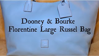 Dooney & Bourke Florentine Large Russel (Day 10of16) #dooneyandbourke #handbags #Florentine #OlaMaye