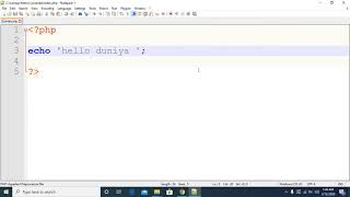 php tutorial in bangla print or echo