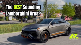 Lamborghini Urus AZM Catless Downpipes   Stage4Tuning Stage 2 Tune | Insane V8 Sound & Performance 🔥