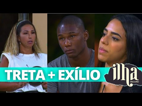 MIRELLA EXILADA + VALESCA e MC NEGÃO DA BL SE DESENTENDEM | Ilha Record