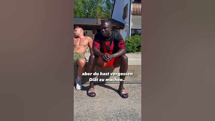 Schwarzwald John Frustriert weil Diät nix läuft🤣💪🏿