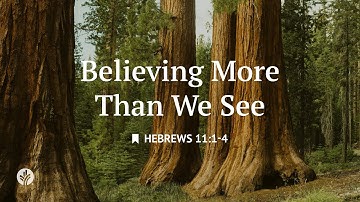 Believing More Than We See | Audio Reading | Our Daily Bread Devotional | December 4, 2025