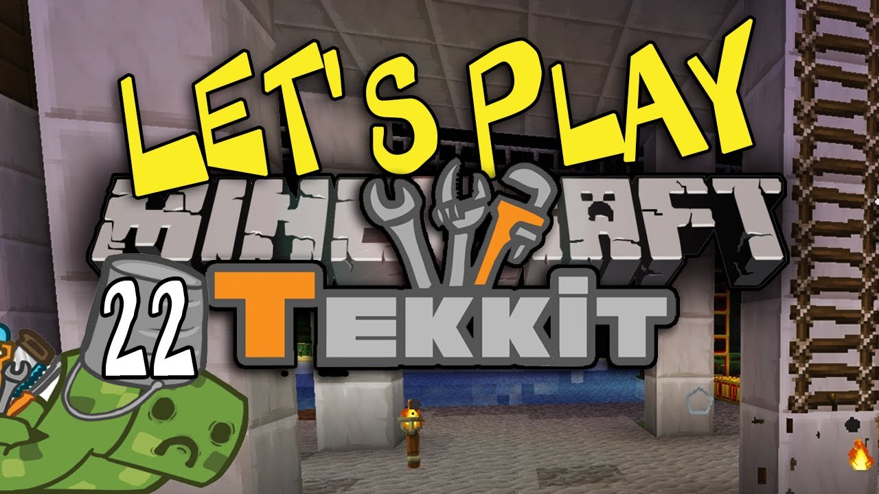 Let's Play Tekkit [Part 22] - Oil Isolation Shaft!