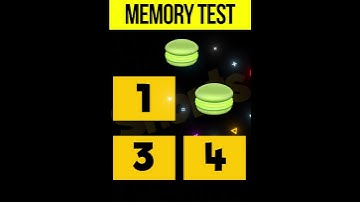 Memory Test  : Guess The Correct One ! | Guess Puzzle | #shorts