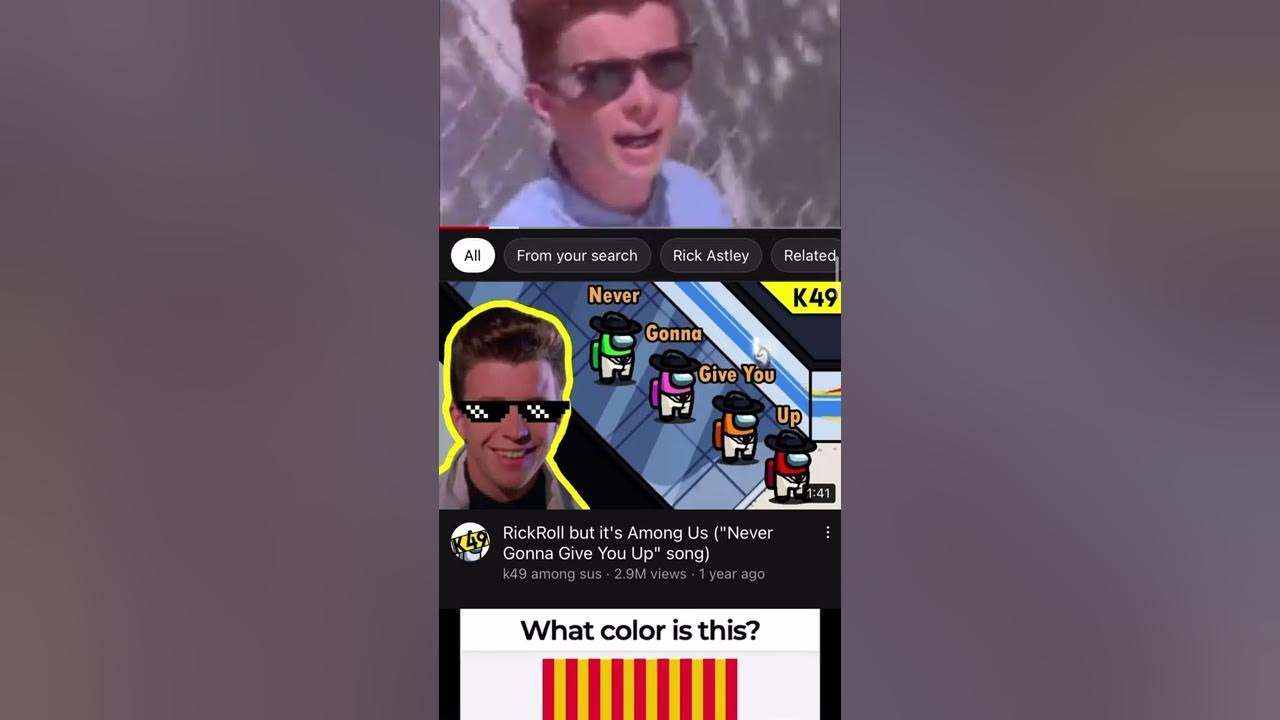 Best way to Rick roll someone YouTube