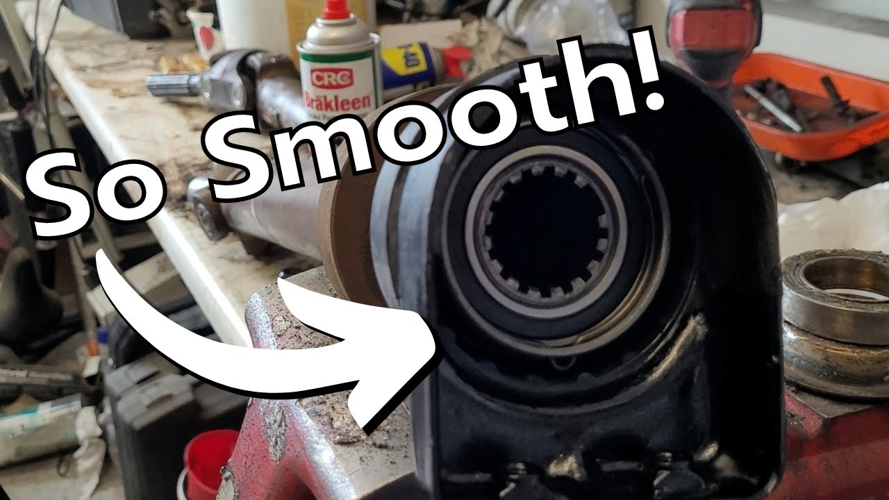 EASY Driveshaft Carrier Bearing Replacement on the 1965 Buick Riviera