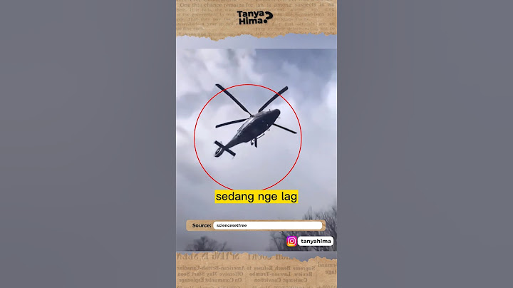 Apa Yang TERJADI PADA HELIKOPTER INI? #shorts