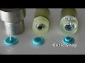 How to Install Plastic Snaps with a KAM Snap Press (Professional-Grade & No-Change Top Die)