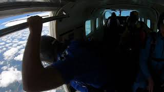 Becoming a skydiver | Flips above the clouds | Freefall course demonstration