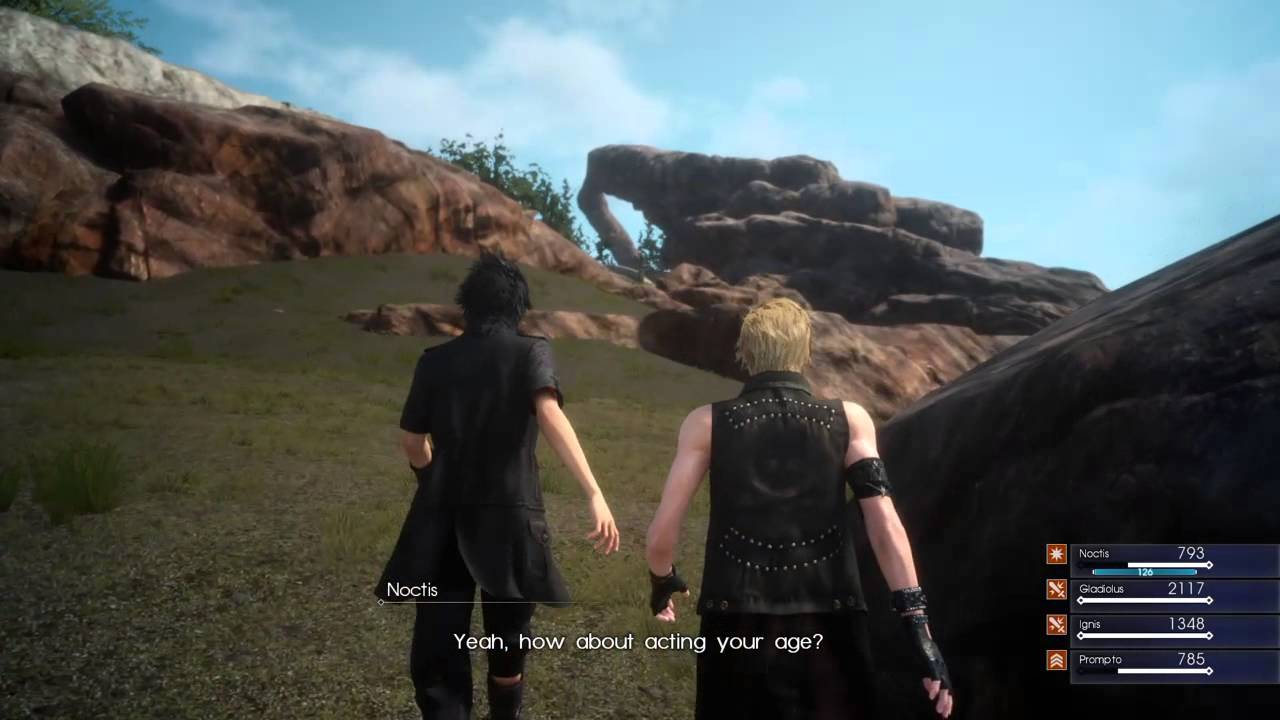 FINAL FANTASY XV EPISODE DUSCAE Funny Banter
