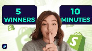Find 5 Winning Shopify Dropshipping Products in 10 Minutes