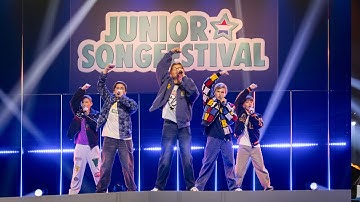 LEVEL UP - RULE THE WORLD [LIVE] | JUNIOR SONGFESTIVAL 2025 🇳🇱