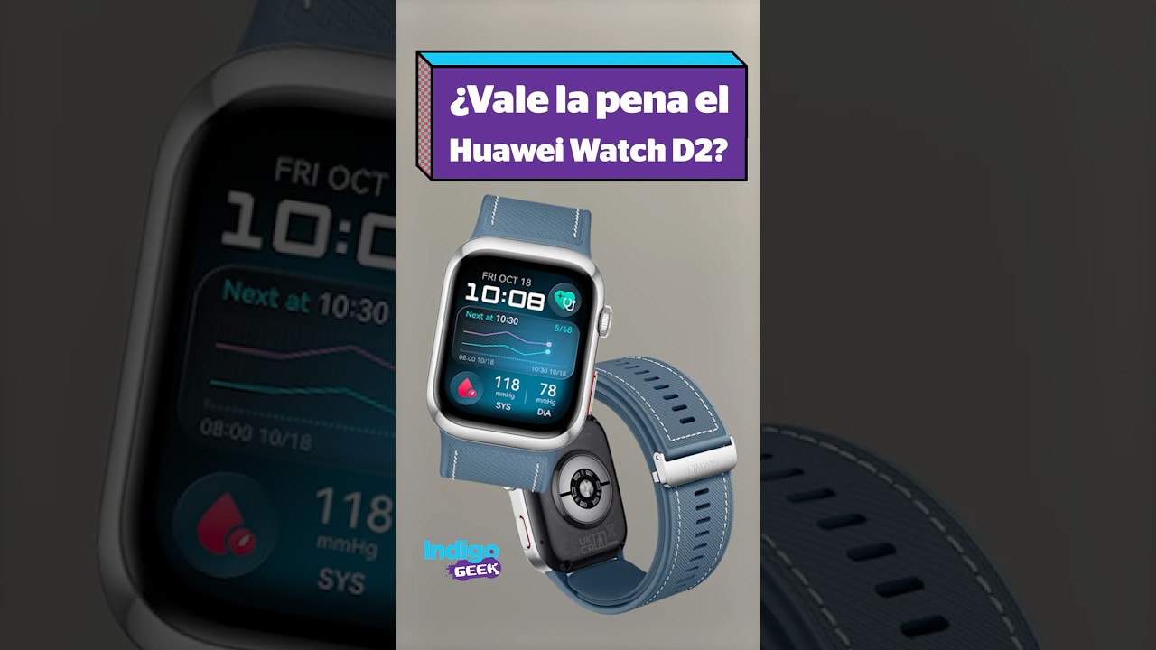 ¡Este reloj mide tu presión arterial! Reseña del Huawei Watch D2