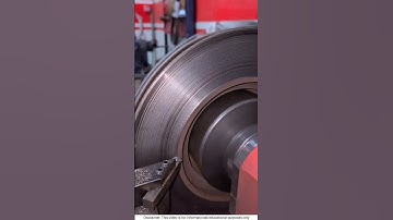 Brake Rotor Resurfacing Process | Step by Step Guide #shortsfeed​ #automobile​ #mechanic​