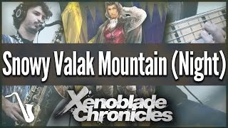 Xenoblade: Snowy Valak Mountain (Night) - Jazz Cover || insaneintherainmusic (feat. Trace Zacur) chords