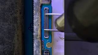 PART~2 l/ fpc connector replacement 📲✅/ Samsung display connector replace#phonerepair#technology