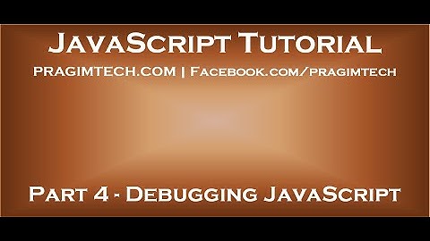 How to debug javascript in visual studio