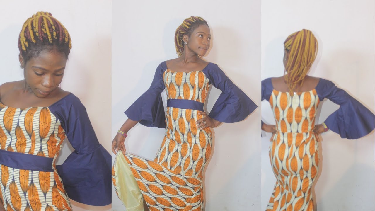 high low flare dress