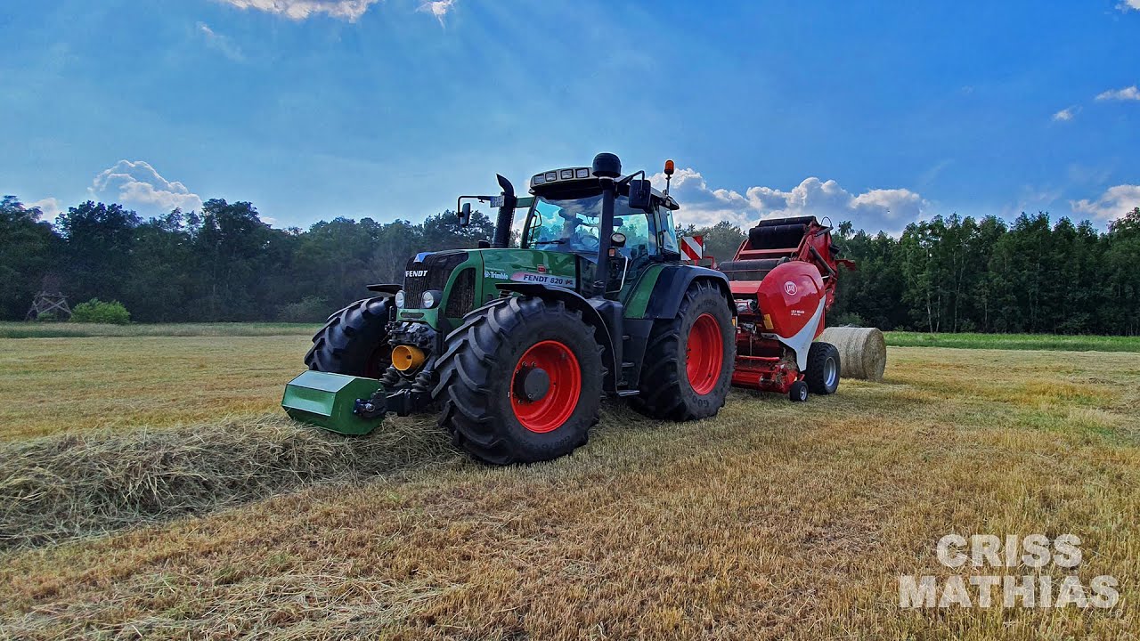 HEU PRESSEN I FENDT VARIO 820 & LELY WELGER RP 160 V XTRA I MASCHINENGEMEINSCHAFT BERNHARD & SCHÜTZ
