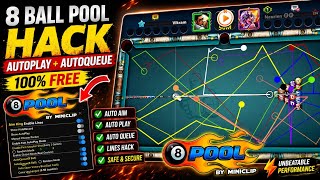 8 Ball Pool Autoplay Cheto New App How to Use Aimking Autoplay and Autoqueue Full Setup 😍 screenshot 4