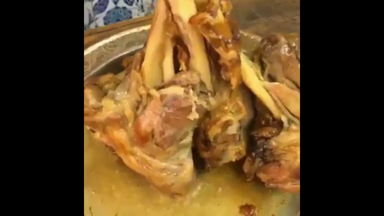 This is how Arab dish Rosh is prepared - YouTube