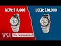 Why new rolex watches can cost thousands less than used ones  wsj the economics of