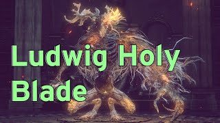 Bloodborne: Laurence - Ludwig Holy Blade - Min Stats