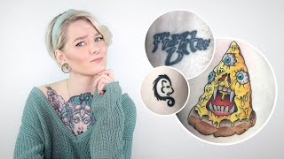 REACTING TO MY SUBSCRIBERS&#39; UGLY TATTOOS THAT THEY LOVE: Do Tattoos Really Have to Be Pretty?