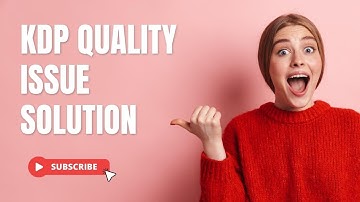 KDP Metadata Quality Issue Solution