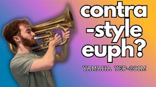 Yamaha's CONVERTIBLE Euphonium: the YEP-201M! Instrument Reviews