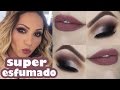 CHOCADA! Esfumado poderoso da Valesca com batom Mariana da @linhabrunatavares - Makeup Tutorial