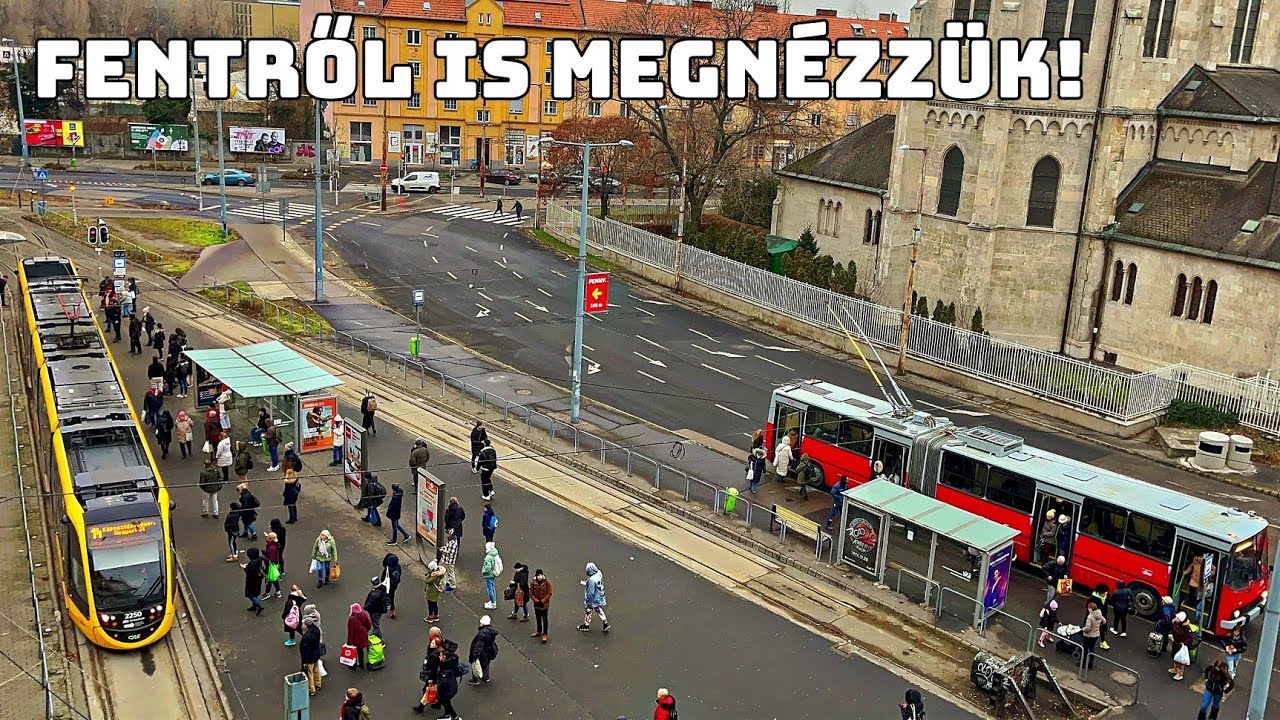 EGYKOR TEMETŐ VOLT ITT, MA CSOMÓPONT ÉS PIAC... * 🪦▶️⚖️📹🏙️ * Felmentem a Lehel Csarnok tetejére