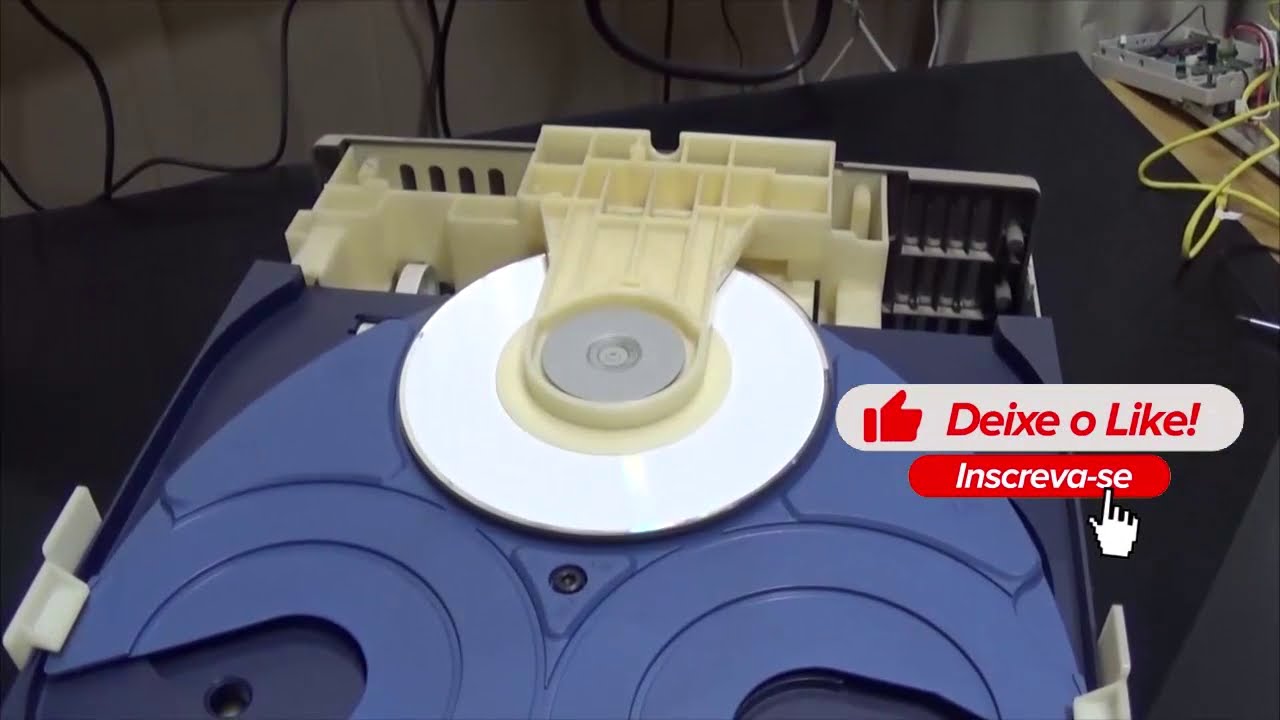 Conserto de som Aiwa que não toca cd