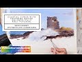 Free full tutorial  coastal tower with crashing waves salento italy  geoff kersey 