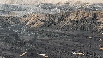Coal mine benches | Opencast coal mine