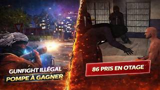 LA FIN DES GM 😱 GUNFIGHT ILLÉGAL 🔫 86 PRIS EN OTAGE ☠️ BE...