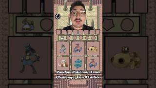 Random Pokémon Team Challenge | Gen 4 Edition