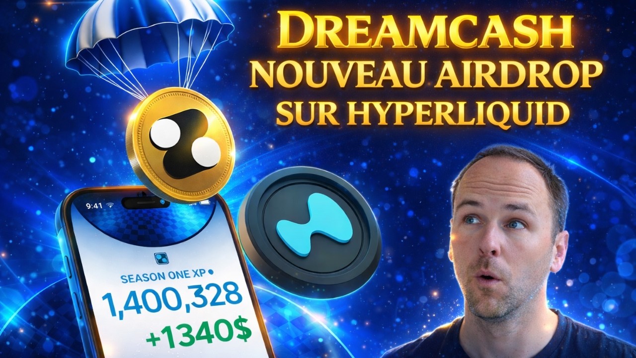Dreamcash : le nouvel airdrop de l'écosystème Hyperliquid - YouTube