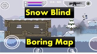 Mini militia online walkthrough with pro pack - snow blind a boring map screenshot 2