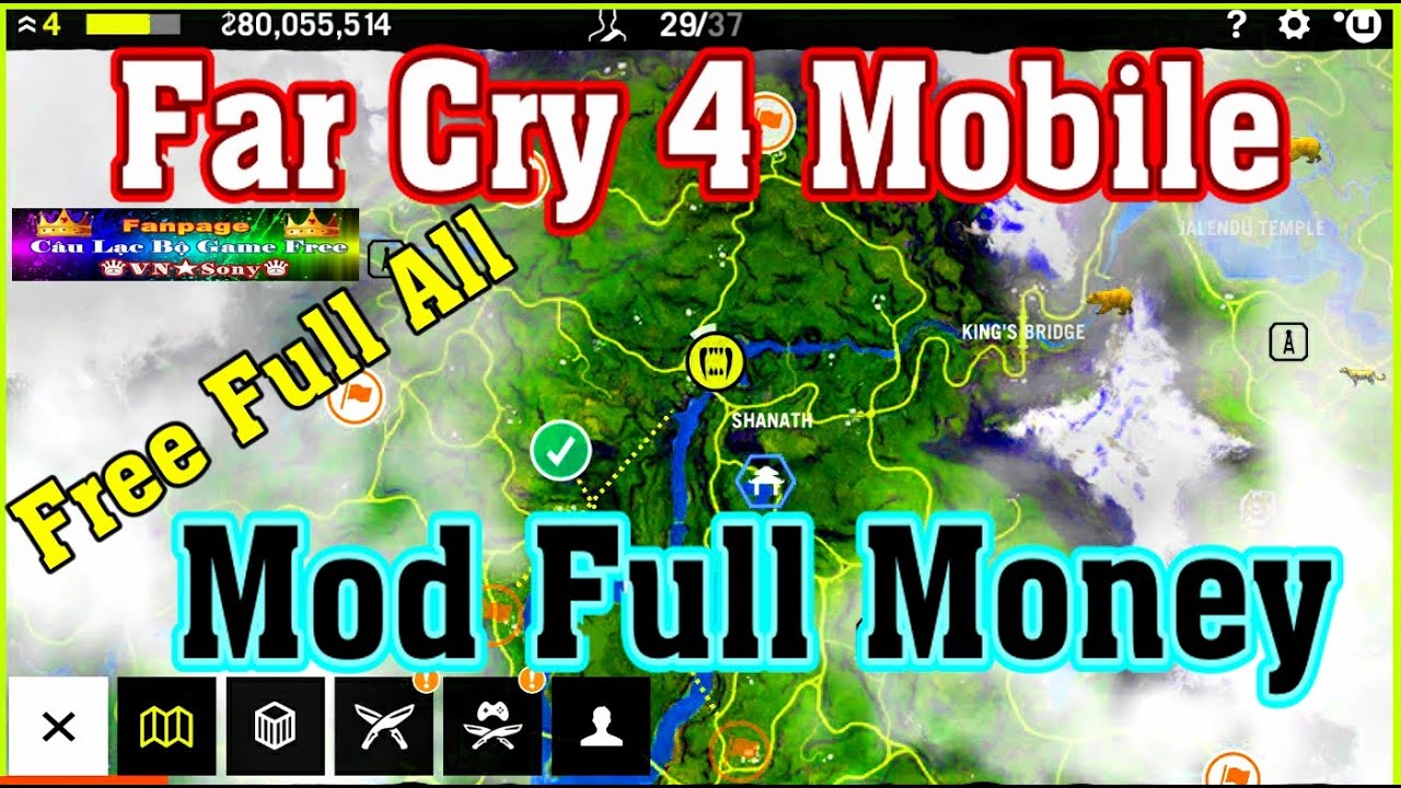 《MobileGame Lậu》Far Cry 4 Free Full All Mod Full Money