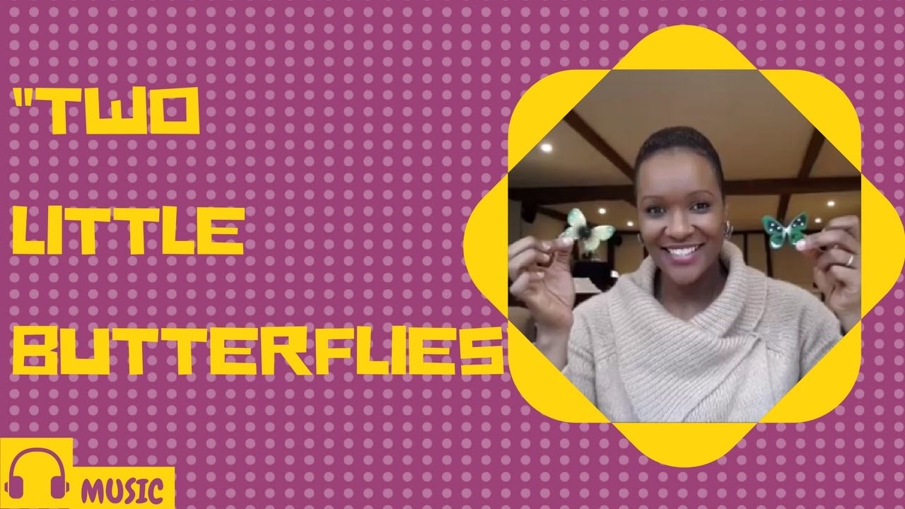 TWO LITTLE BUTTERFLIES SONG FOR KIDS YouTube