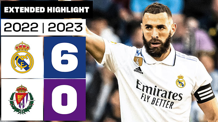REAL MADRID 6-0 REAL VALLADOLID 2022/23 | Extended Highlights
