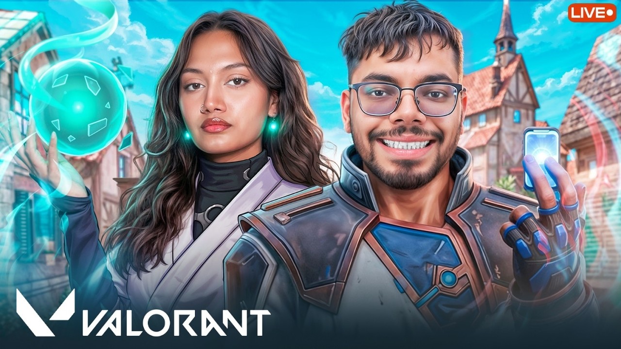 My First Ranked Match But With A Girl - Valorant - Casetoo is Live