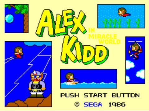 GAMEPLAY: ALEX KIDD in the miracle world, by Papai Silva