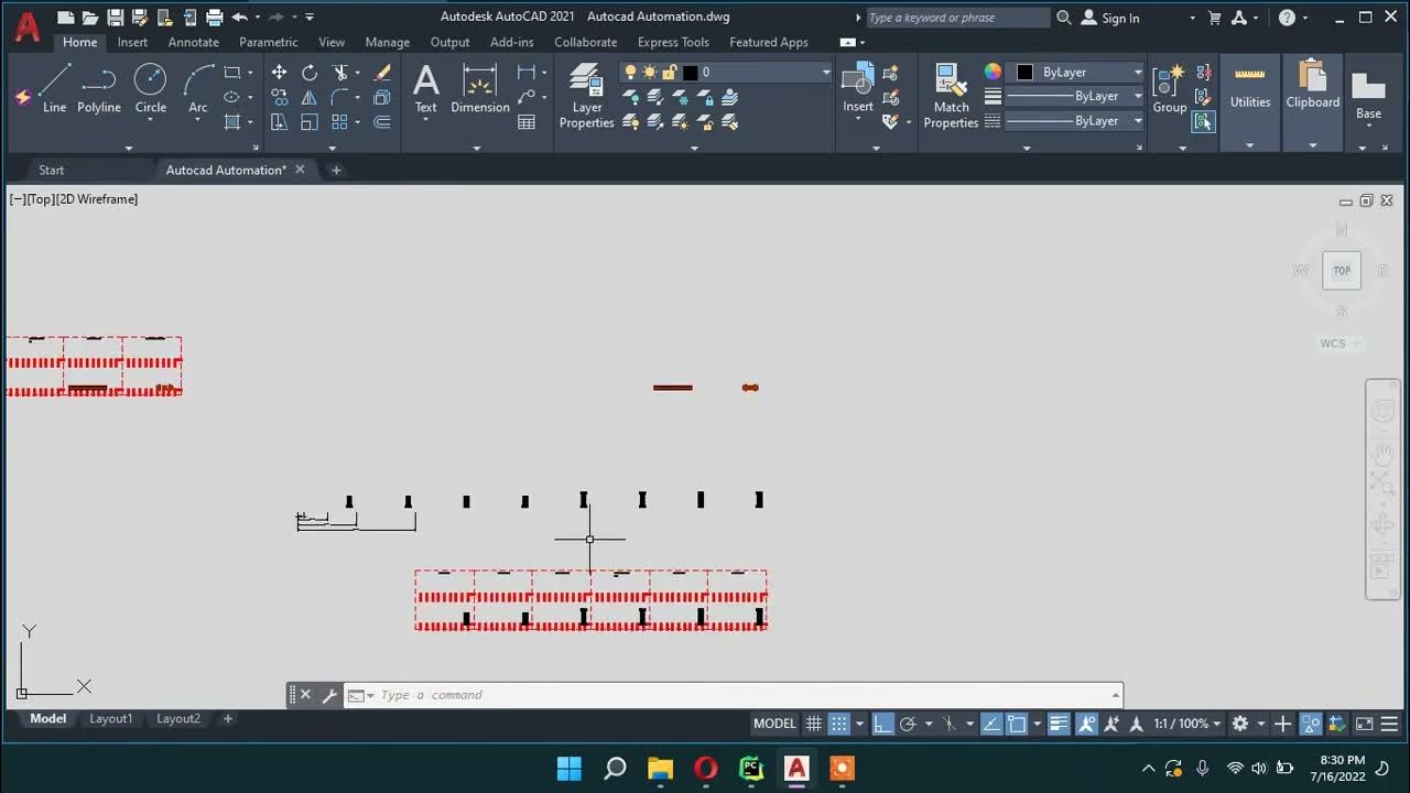 AutoCAD Automation Using Python (Development Phase) - YouTube