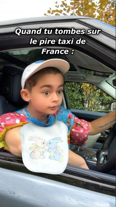 CET ENFANT EST FOU🚕🤣#humour #shorts
