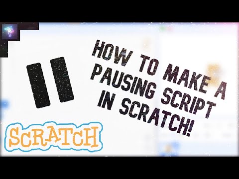 How to make a PAUSE SCRIPT in Scratch | Scratch Tutorial - YouTube