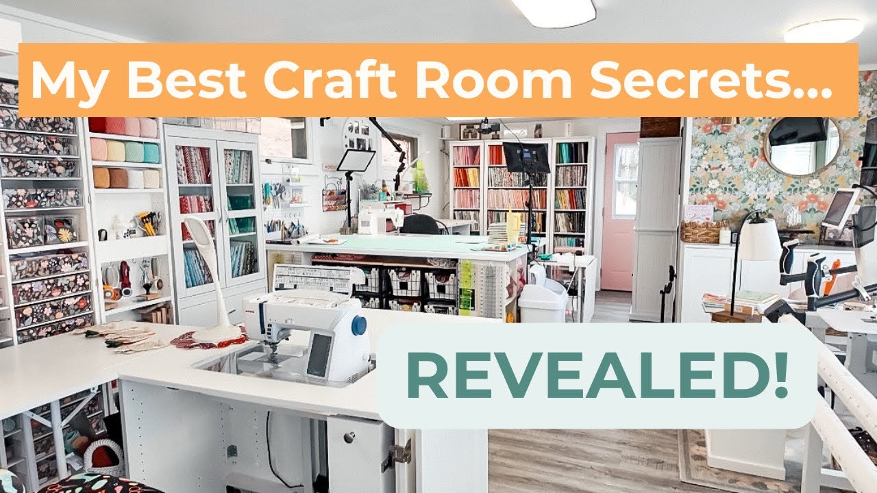 Inside My Craft Room: Smart Storage & Organization Tips You Need