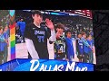 Dallas Mavericks National anthem buddies 12/2/23 vs Oklahoma city thunder